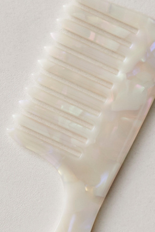 Solar Eclipse Wide Tooth Handle Comb