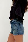 CRVY Bellarosa High-Rise Vintage Shorts