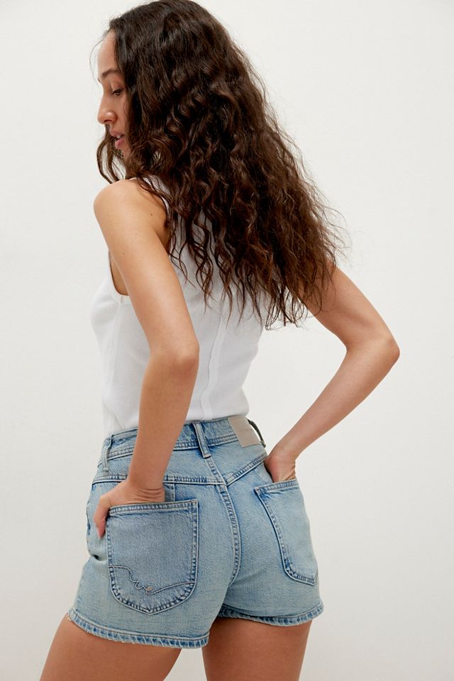 CRVY Bellarosa High-Rise Vintage Shorts #1