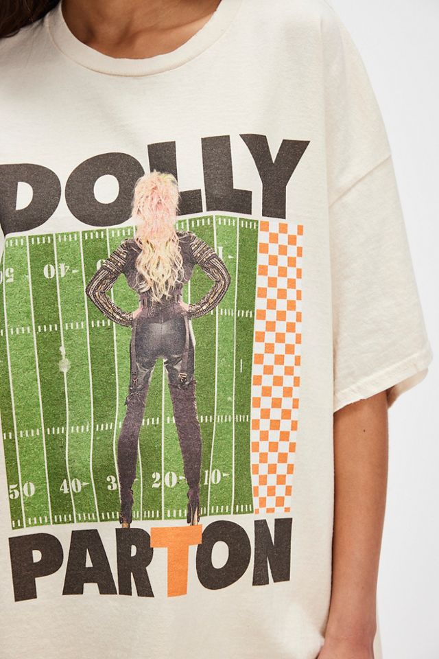 T-shirt LivyLu Dolly Parton à damier #2