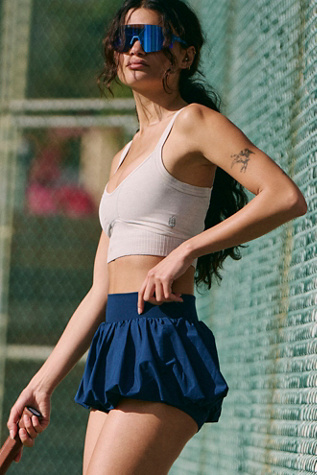 Dance All Day Bubble Skort by FP Movement at Free People, Midnight Navy, S