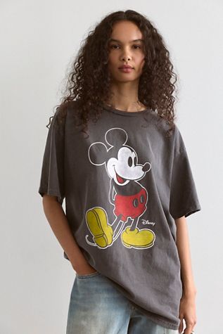 Junk Food Classic Mickey Crackle Tee