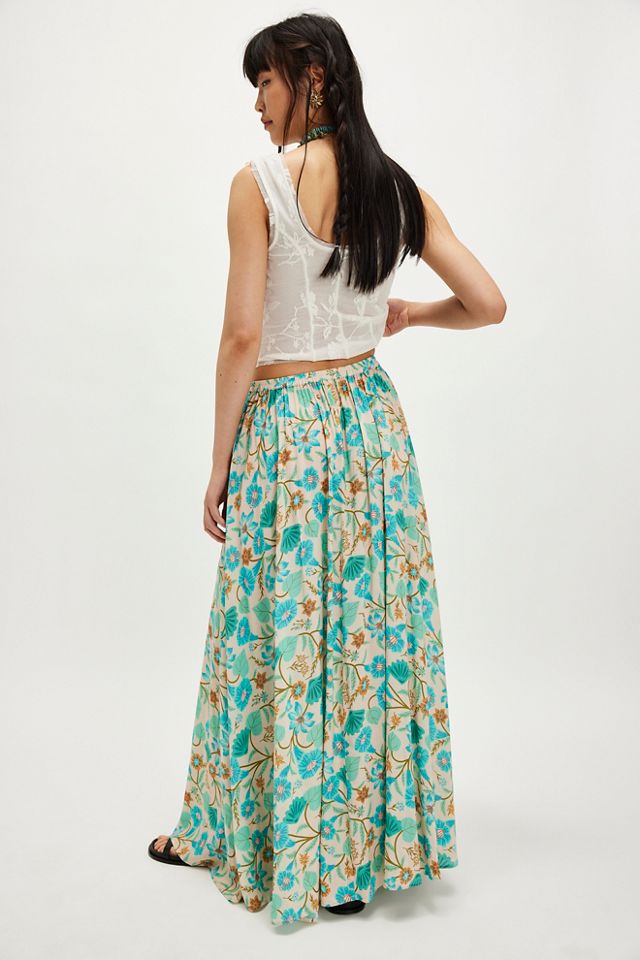 Spell Goldie Maxi Skirt #1