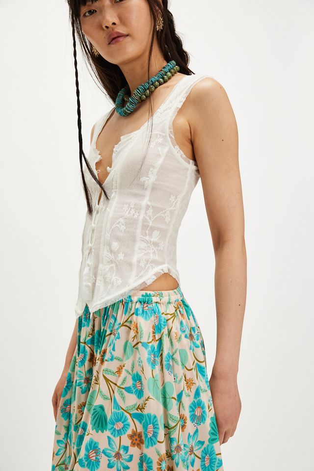 Spell Goldie Maxi Skirt #2