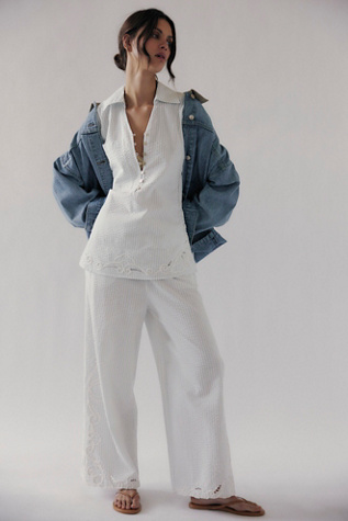 Serafina Set by Free People in White, Size: S