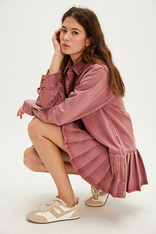 Connor Mini Dress At Free People In Nostalgia Rose, Size: Small