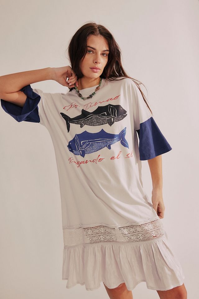 Toro Graphic Tee Midi Dress #4
