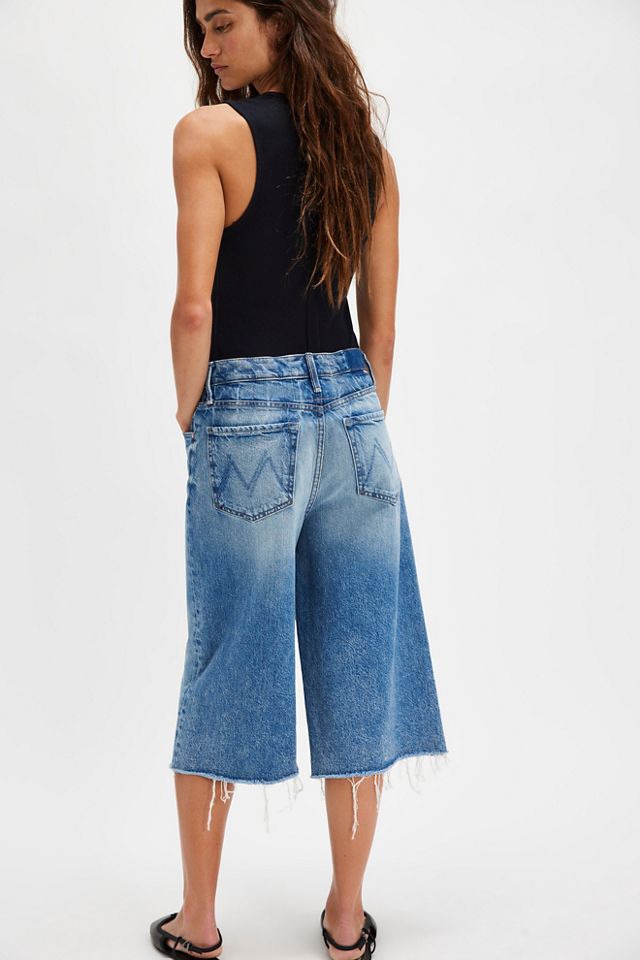 MOTHER The Whole Lot Shorts Effilochés #1