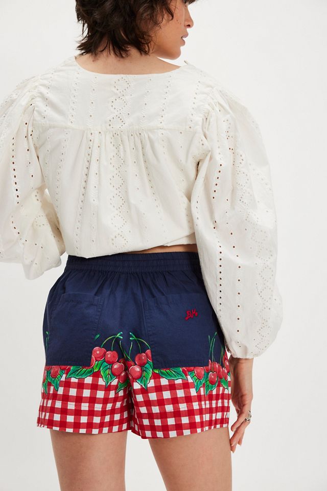 ショートパンツ Damson Madder Pull on Shorts Damson Madder Printed Pull-On Shorts | Anthropologie