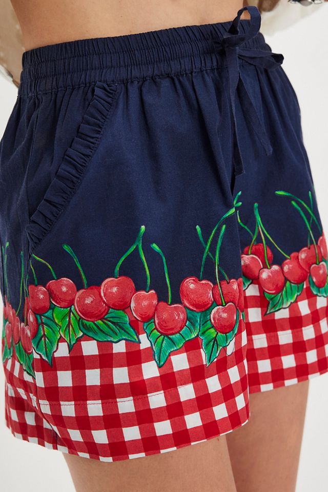 Damson Madder Cherry Pie Pull-On Shorts