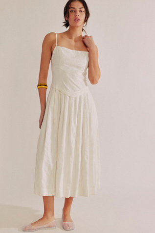 Salvador Midi At Free People In Ivory, Size: XS