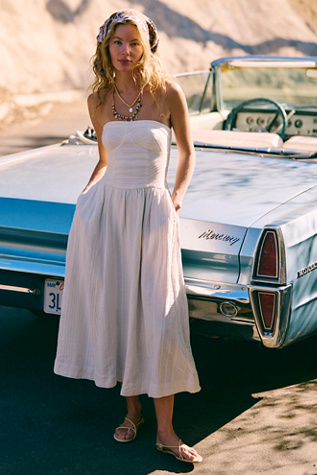 Marbella Midi By free-est At Free People In Ivory, Size: Large