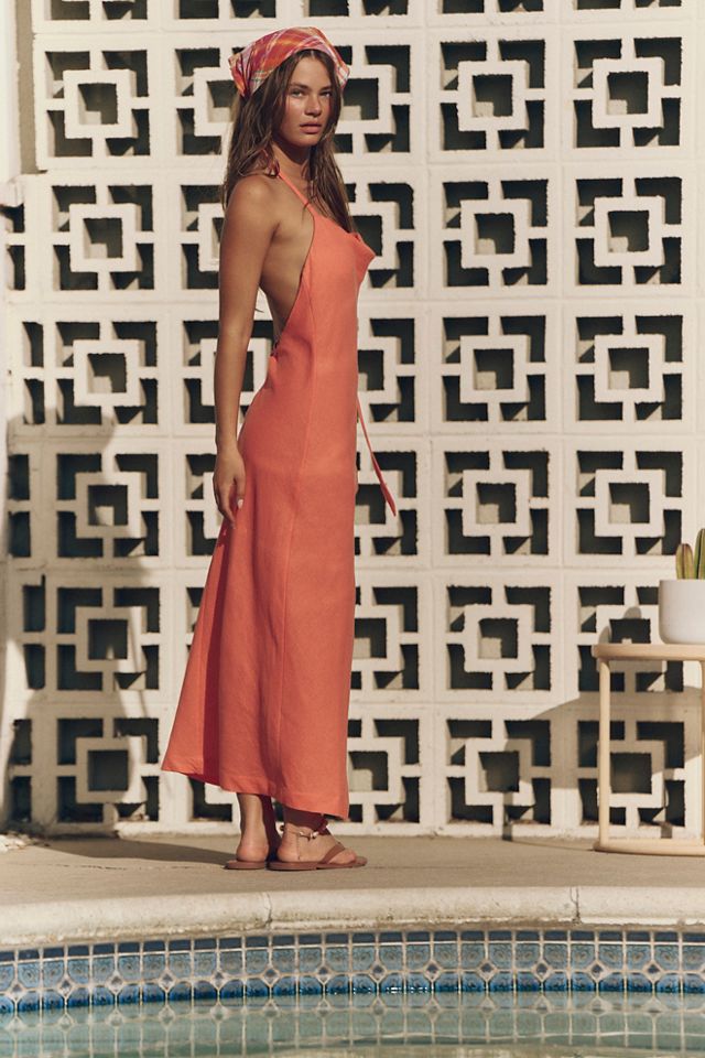 Buenos Dias Cotton-Linen Midi #2