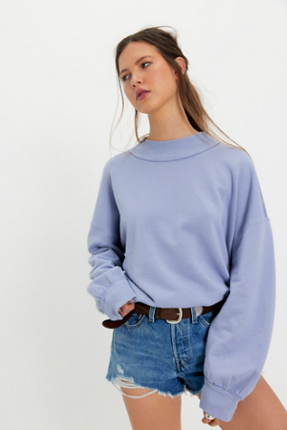 We The Free Palm Springs Pullover at Free People in Peridust, Size: Medium