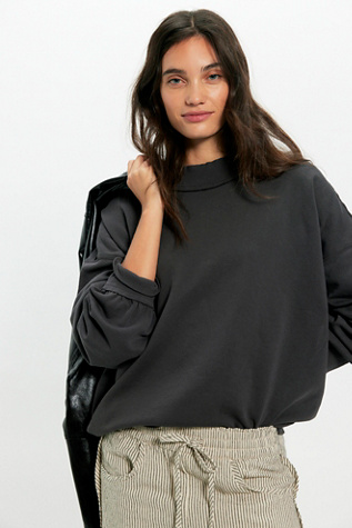 We The Free Palm Springs Pullover at Free People in Black, Size: Medium