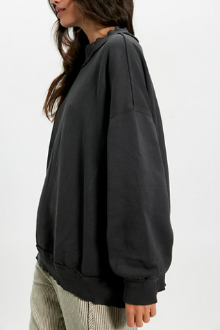 Женский свитер We The Free Palm Springs Pullover, цвет: Чёрный — фото 4