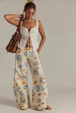 We The Free Eden Printed High Slouchy Jeans