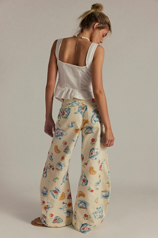 We The Free Eden Printed High Slouchy Jeans