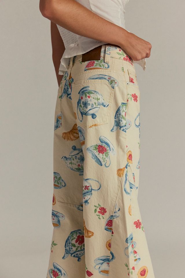 We The Free Eden Printed High Slouchy Jeans | Free People