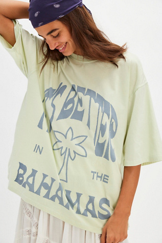 OneTeaspoon It's Better In The Bahamas Tee