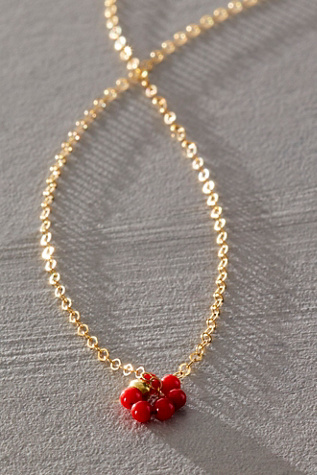 864 Design Stone Flower Necklace