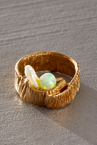 864 Design Opal Pearl Ring