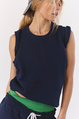 Flutter Tank Top by FP Movement at Free People, Midnight Navy, M
