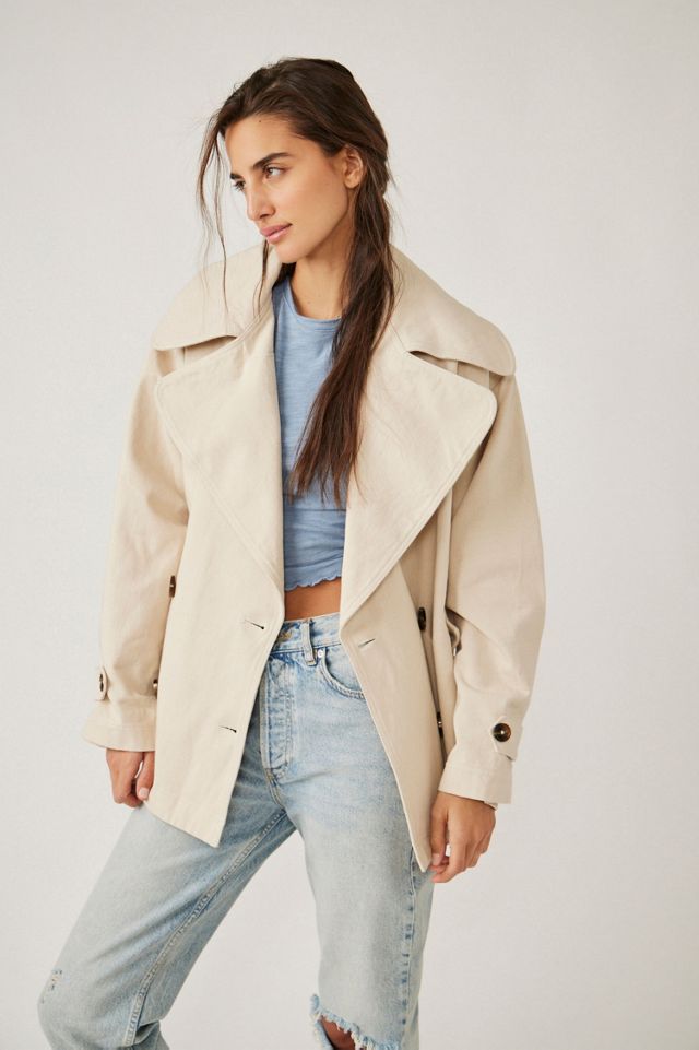 Free People oversized hotsell Coat