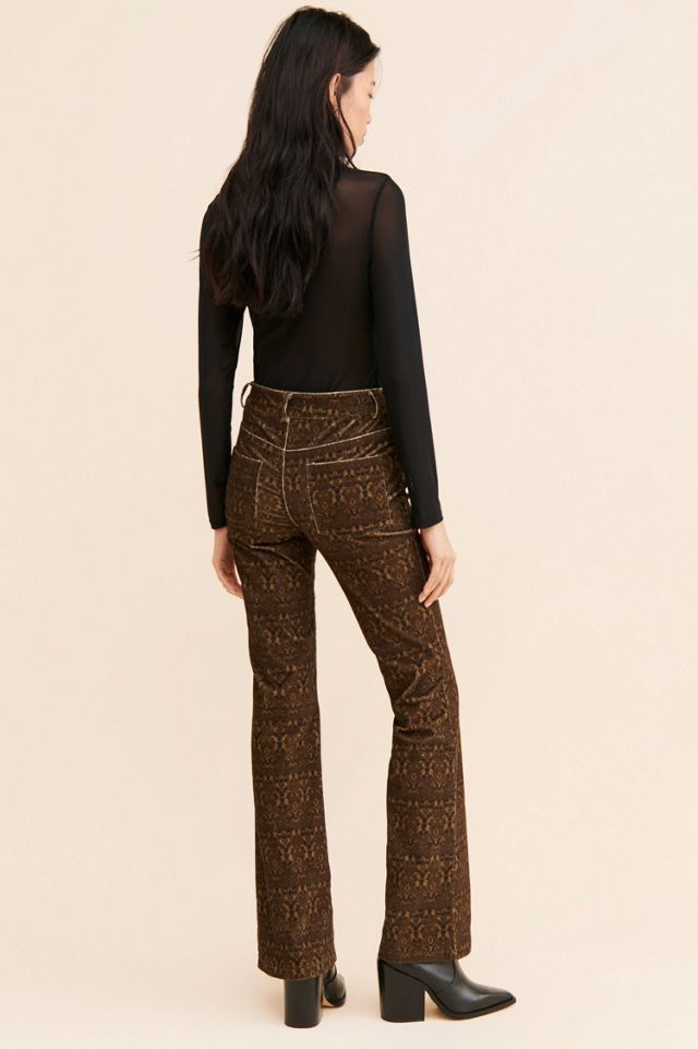 Driftwood Burnt Printed Jeans #1