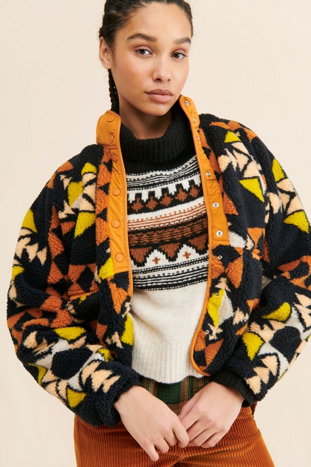 Hit The Slopes Printed Fleece Jacket #1