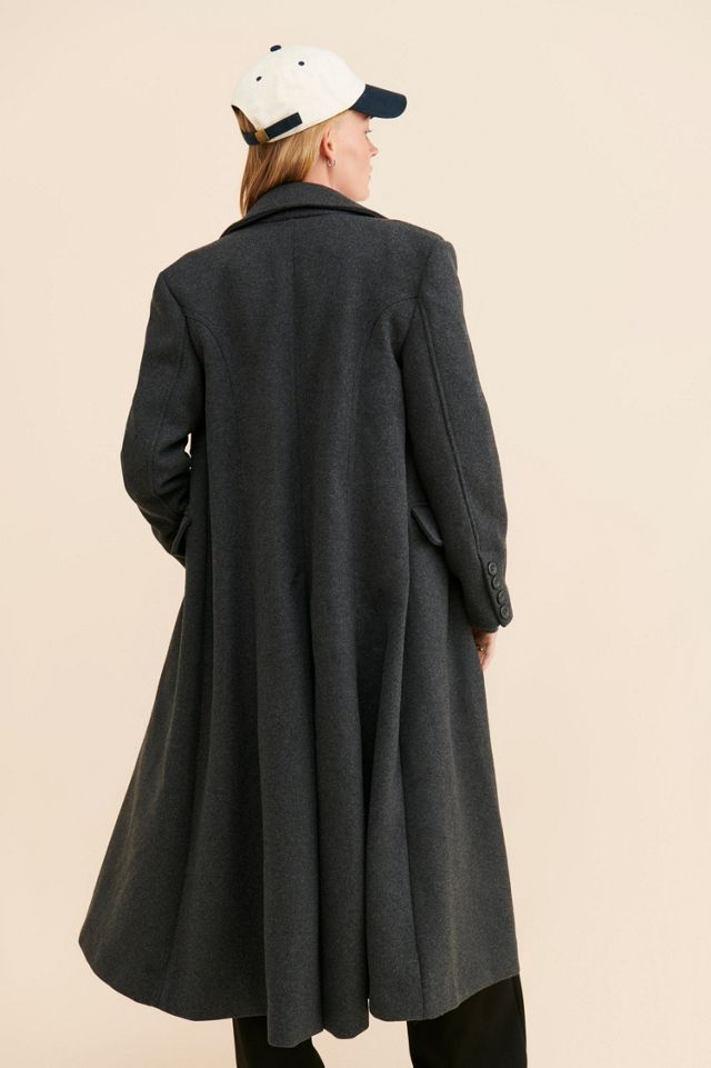 Victoria Pleated Coat #1