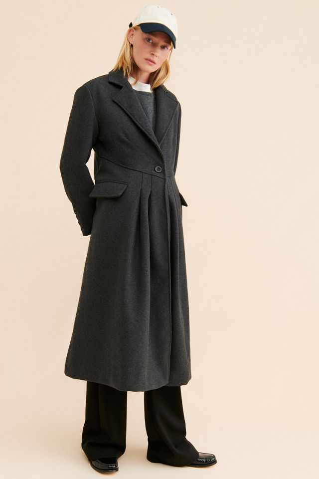 Victoria Pleated Coat #3
