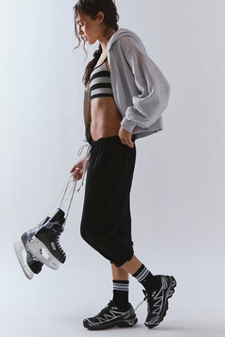 Flutter Cropped Joggers