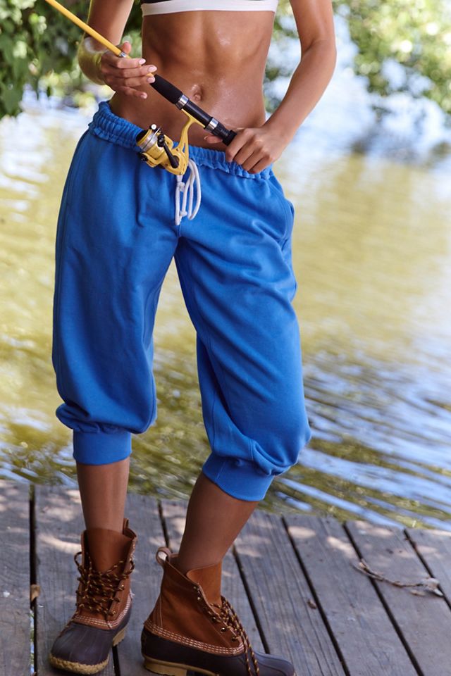Flutter Cropped Joggers #3