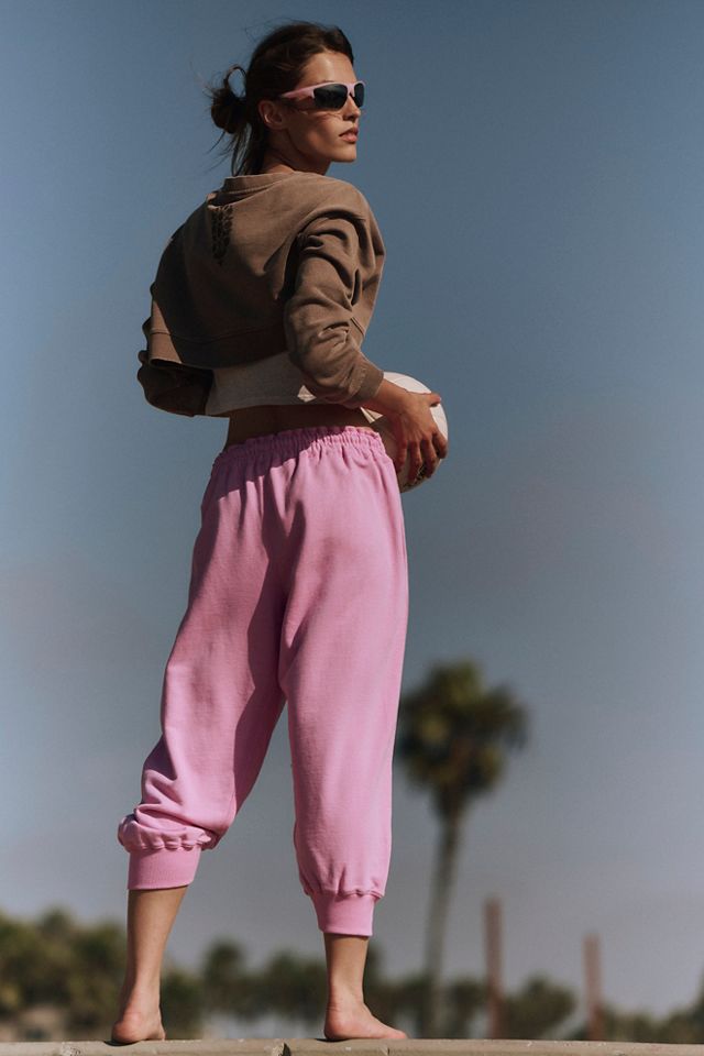 Flutter Cropped Joggers #1