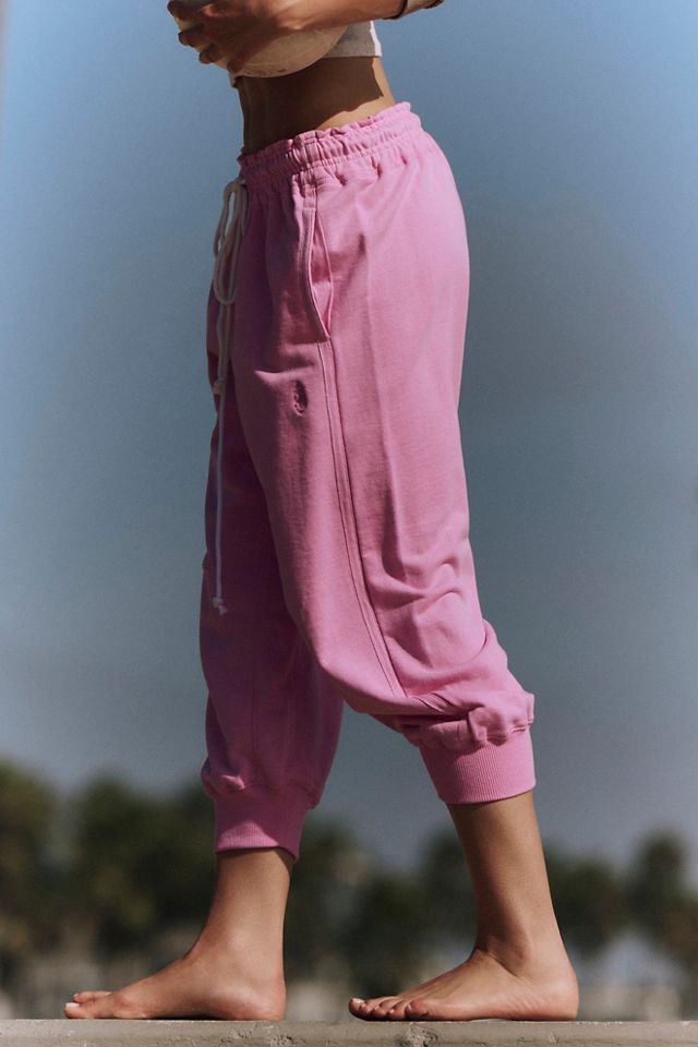 Flutter Cropped Joggers #3
