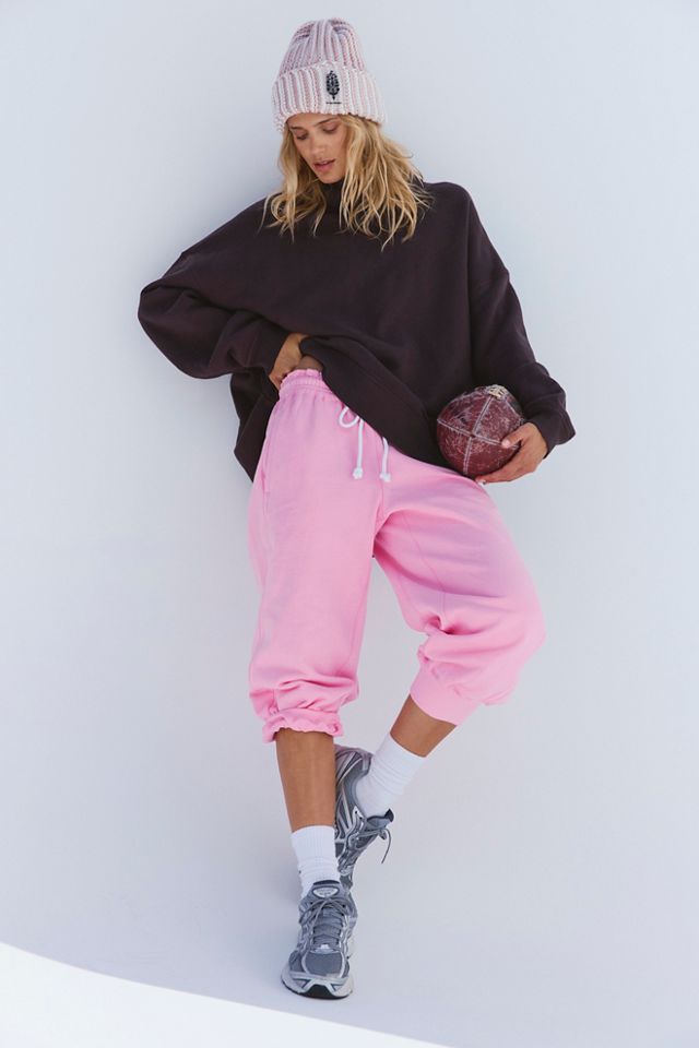 Flutter Cropped Joggers