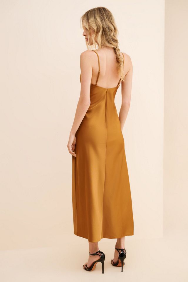 Significant Other Satin Esme Maxi Dress #1