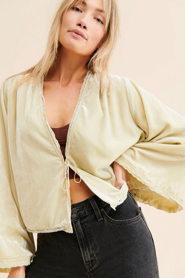 Velvet Bed Jacket #2