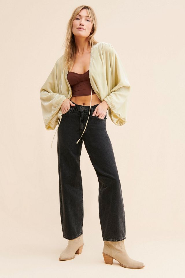 Velvet Bed Jacket #3