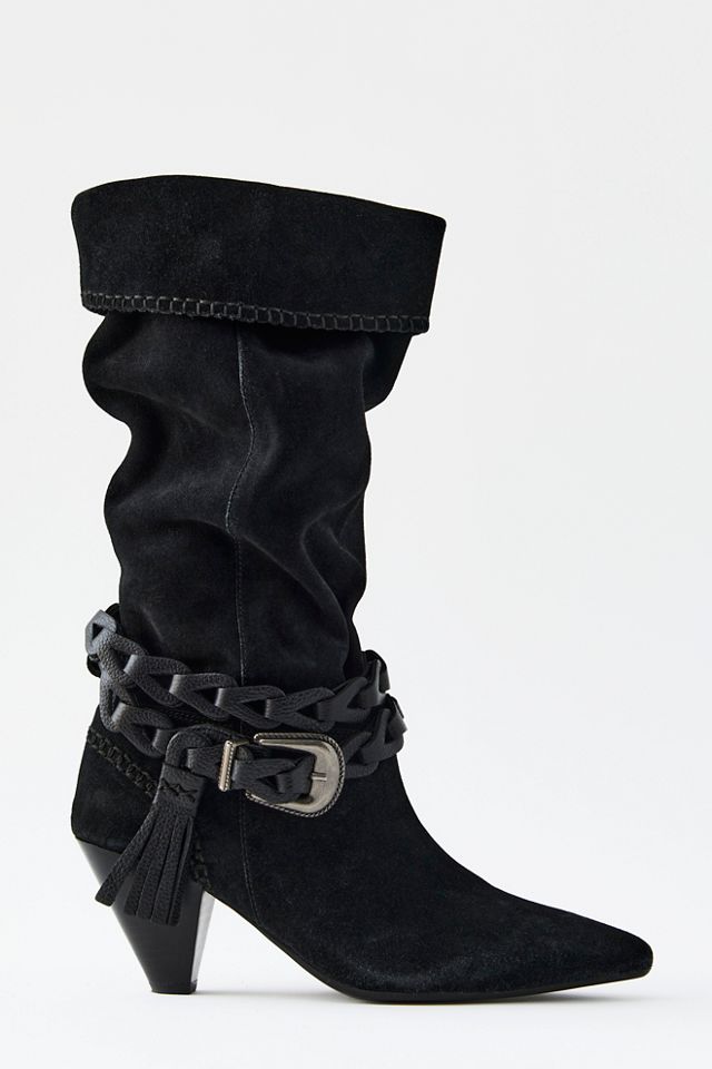 Bridget Belt Slouch Boots #6