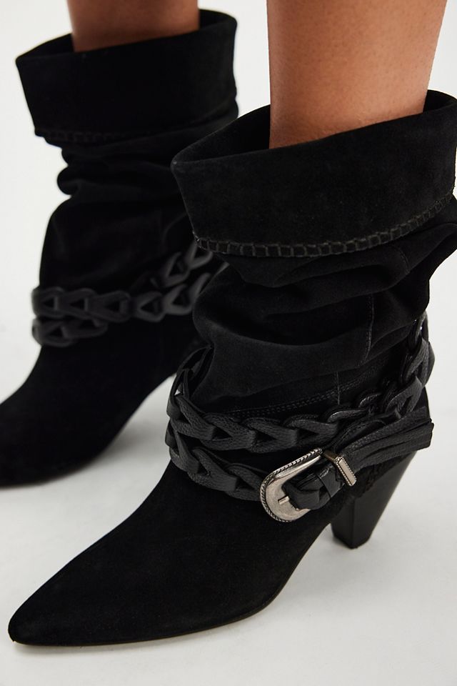 Bridget Belt Slouch Boots #3