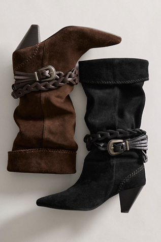 Bridget Belt Slouch Boots