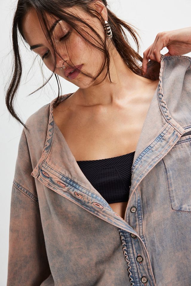 We The Free Denim Dreaming Pullover #3