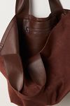 Blair Reversible Vegan Suede Tote