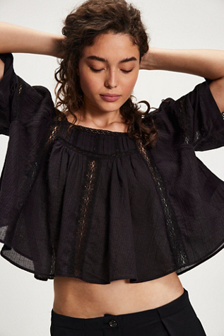 Can't Help Lovin' You Tee At Free People In Black, Size: XL