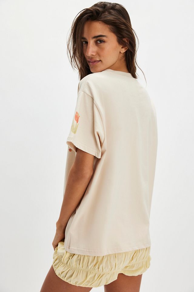 T-shirt Found Floral Horse Farm #1