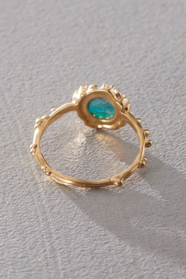 BaYou Turquoise Diamond Ring #3