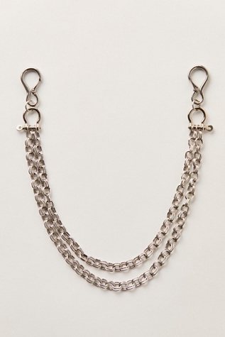 Chain Pocket Belt Charm At Free People In Silver Lining