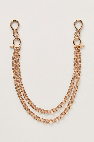 Chain Pocket Belt Charm At Free People In Gold Rush